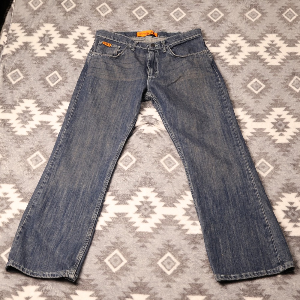 Wrangler 20X FR Flame Resistant Jeans 33x30 Medium Wash CAT2 FR42MWD Mens